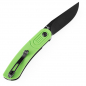 Preview: Kansept Reverie Low Budget Version 154CM Steel G10 grass green Folding Knife by Justin Lundquist