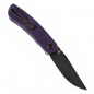 Preview: Kansept Reverie Low Budget Version 154CM Steel G10 purple Folding Knife by Justin Lundquist