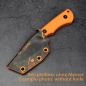 Preview: MDK Kydex Aqua orange für das SK09 2. Gen.