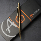 Preview: Custom ASSEGAI - Titan Kugelschreiber Bolt Action Standard - Bronze anodisiert