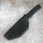Preview: Forge Works Attender AEB-L Stahl Cryo Behandlung Griff G10 schwarz Custom Messer