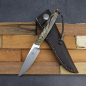 Preview: Bateleur schlankes elegantes Messer mit Griff aus Giraffenknochen - Arno Bernard Knives