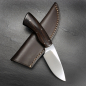 Preview: Gecko by Arno Bernard Knives with grenadilla wood and N690 great EDC knife African Blackwood