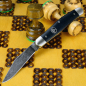 Preview: Classic stockman pocket knife from Böker with jute micarta as handle and O1 steel