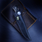 Preview: Marmoset - Arno Bernard Knives - EDC knife N690 with Cmascus Carbon
