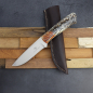 Preview: Croc Bushcraft knife with Kudu bone in the shop for the first time in 2025 - Arno Bernard Knives