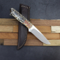 Preview: Croc Bushcraft knife with Kudu bone in the shop for the first time in 2025 - Arno Bernard Knives