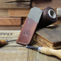 Preview: Handmade Leather Sheath Combo Gray/Cognac for SK-X and X1 Tool - de.leather