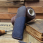Preview: Handmade Leather Sheath Combo Tobacco/Navy blue for SK-X and X1 Tool - de.leather