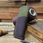 Preview: Handmade Leather Sheath Combo Tobacco/Oliv for SK-X and X1 Tool - de.leather