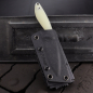 Preview: JE made Knives PIKE forum knife CPM-S35VN Steel G10 Jade + 2x Kydex + belt adapter