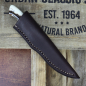 Preview: Galago Warthog dyed - Arno Bernard Knives small EDC knife with N690 steel and leather sheath