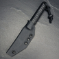 Preview: Forge Works - Gentleman - EDC Messer mit 3mm AEB-L Stahl und Griff aus G10 schwarz