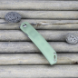 Preview: Kansept Hazakura natural G10 Stahl 154CM Frontflipper Messer Design von Max Tkachuk