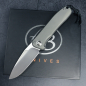 Preview: German Edition Fuller iMamba Plain-Ti Arno Bernard Knives RWL-34 - Framelock