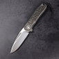 Preview: German Edition - iMamba Fuller Arno Bernard Knives -Titan Snakeskin RWL-34 Stahl Messer