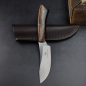 Preview: Springbok model - high-quality hunting knife in skinner form by Arno Bernard Knives with Ironwood