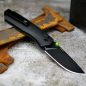 Preview: James Brand - Carter Messer G10 schwarz mit schwarzer VG10 Klinge mit slidelock