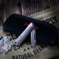 Preview: J.E. Made Knives Barlow Mini Titan with S35VN stonewashed - knife key ring