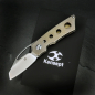 Preview: Kansept Goblin Knife Titan Bronze Anodized Folder with Blade CPM-​S35VN with Clip