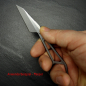Preview: Kansept HEX tolles EDC Tool Messer aus 14C28 Stahl stonewashed nach dem Design von Ostap Hel