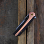 Preview: Kansept Knives Shard Knife Titanium Copper CPM-S35VN Framelock