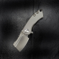 Preview: Kansept Korvid Mini Full Titan Messer sandgestrahlt mit CPM-S35Vn Klinge nach dem Design von Koch Tools