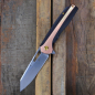 Preview: Kansept Knives Shard Knife Titanium Copper CPM-S35VN Framelock