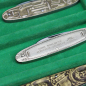 Preview: Lot of 21 pieces - pocket knives from the 1960s, embossed shells, manufacturer from Solingen - set price