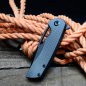 Preview: Kansept Knives Kryo Linerlock Folder Carbon Handle D2 black coated