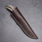 Preview: Wild Dog - Arno Bernard Knives hunting knife with mammoth molar and leather sheath - Kopie