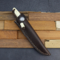 Preview: Bateleur knife with natural warthog tusk - Arno Bernard Knives