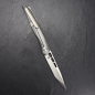 Preview: Kansept Knives Lucky Star titanium front flipper CPM-S35VN steel