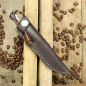 Preview: Marmoset - Arno Bernard Knives - EDC knife N690 stabilized maple burl