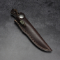 Preview: Marmoset - Arno Bernard Knives - EDC knife N690 stabilized grenadilla wood - African Blackwood