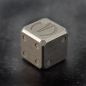 Preview: Titanium dice 6-sided | Titanium 6AL4V | Stonewashed finish | EDC pastime