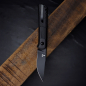 Preview: Böker Plus Messer Alluvial All Black nach dem Design von Justin Lundquist Springmesser