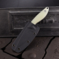 Preview: JE made Knives PIKE Forumsmesser CPM-S35VN Stahl G10 Jade + 2x Kydex + Gurtadapter