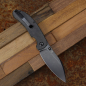 Preview: Kansept Nesstreet Messer mit S35VN Stahl mit Micarta schwarz