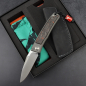 Preview: Rinkhals FAT Carbon Darkmatter red | Fuller | Slipjoint pocket knife by Arno Bernard knives 24/192