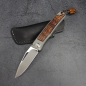 Preview: Rinkhals Skeletonized - Arno Bernard Knives - Desert Ironwood Slipjoint Titan Pocketknife RWL34 - 24/171