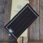 Preview: RMC Classic Line - Real men carry ... EDC Hank 2-Seitig braun / beige Nadelstreifen  20x20cm