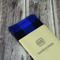 Preview: RMC Classic Line - Real men carry ... EDC Hank - bright colors blue / black 20x20cm handkerchief