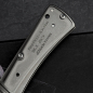 Preview: SK-X Slipjoint pocket knife - CPM20CV steel stonewashed full titanium - Inlay Version without Inlay