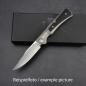 Preview: Inlay G10 black for SK-X pocket knife (inlay version) - Kopie