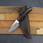 Preview: The little Squirrel - Practical EDC knife with African Blackwood by Arno Bernard