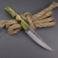 Preview: Voss Knives - Custom Messer EDC - stab. Ahorn schwarzer Liner - 80CrV2 Stahl - ohne Lederscheide