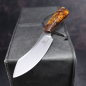 Preview: WASP - handy hunting knife from Arno Bernard Knives in Nessmuk style with Ironwood and N690