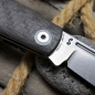 Preview: Pocket knife Backlock - WEDGE - by Kansept Knives EDC knife steel 154CM + carbon