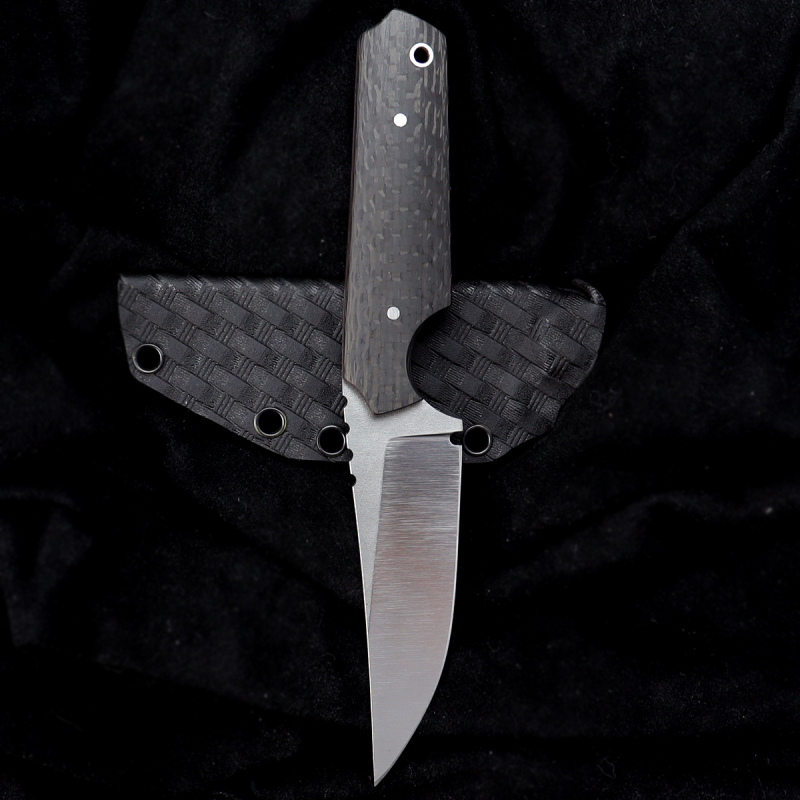Special - Steffen Bender custom EDC knife M390 steel with carbon + MDK Kydex